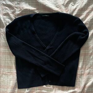 Brandy Melville navy Cardigan Sweater